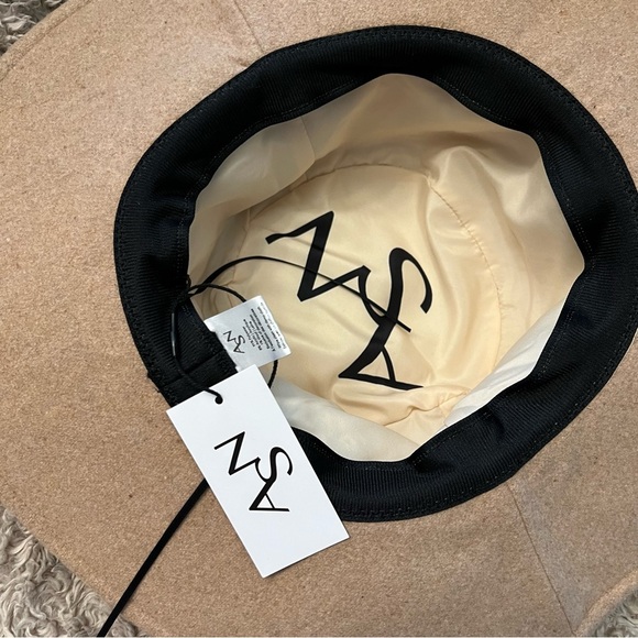 ASN Tan Braided Belt Floppy Hat Harper - Picture 3 of 4